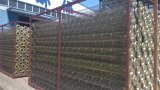 Cement Used Galvanized\ Silicon Coating Carbon Steel Filter Bag Cage